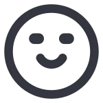 Happy 1 SVG Icon